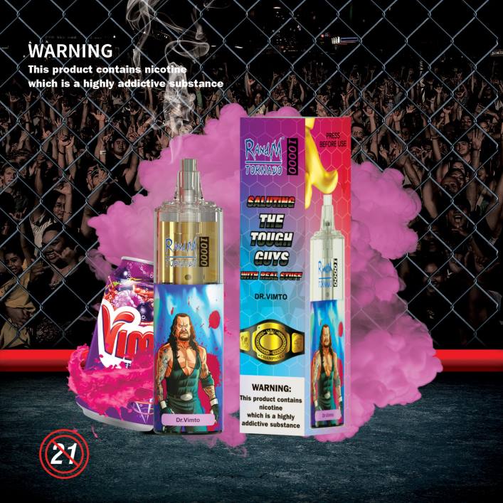 Tornado Vape Preis | RandM Tornado 00P2108 10000 Airflow Control Vape-Gerät 1St Erdbeerwassermelone